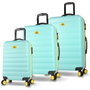 Zoozie Bags Juego de Maletas de 3 Piezas Color Menta